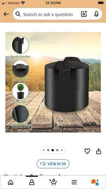 5 Gallon Grow Bags, Pack of 6